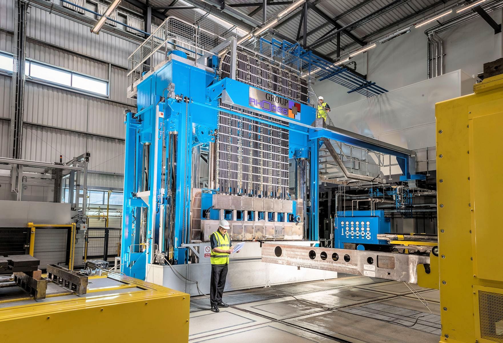 Rhodes Interform helped develop the world's most advanced superplastic forming facility to meet aerospace clients requirements