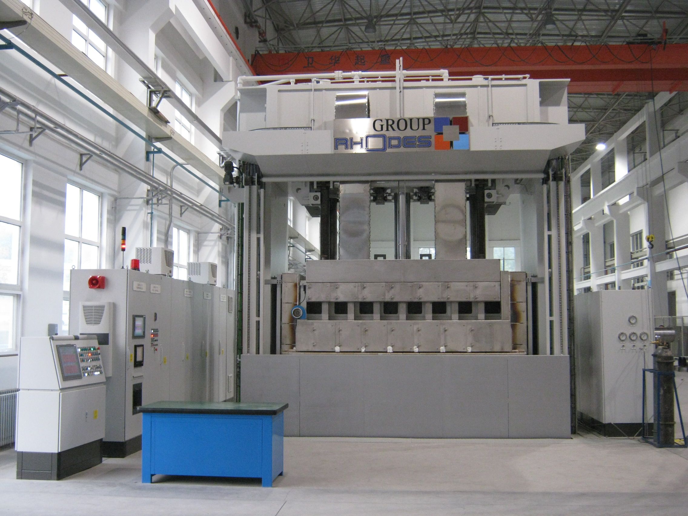 1400 Tonne Superplastic Forming for Aerospace